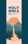 NIV Larger Print Personal Navy Blue Bible - Zip 